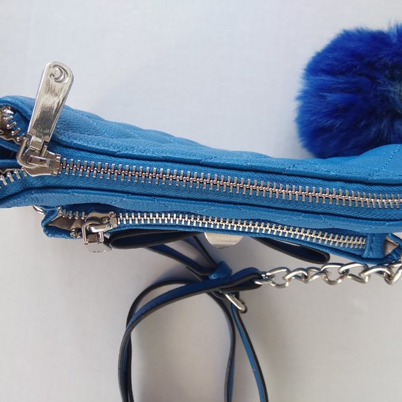 Charming Charlie blue crossbody purse - Picture 6 of 13
